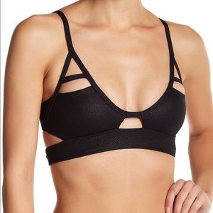 NWT Black Tavik Bikini Top